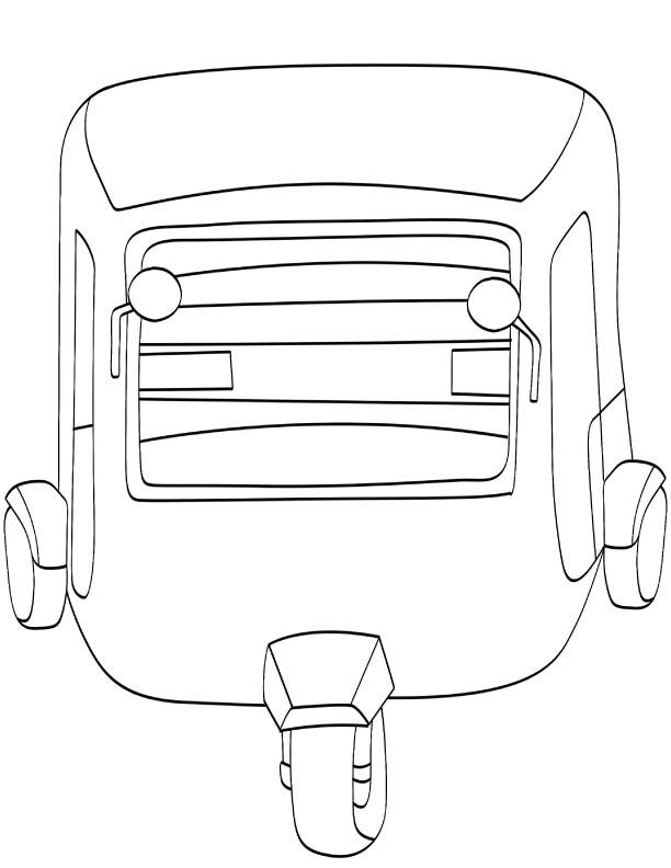 South Indian auto rickshaw coloring page South Indian auto rickshaw coloring page