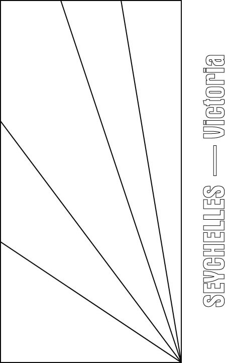 Seychelles Flag Coloring Page Seychelles Flag Coloring Page
