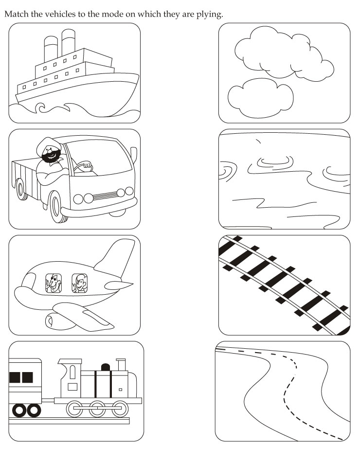 Match the vehicles to their mode Match the vehicles to their mode