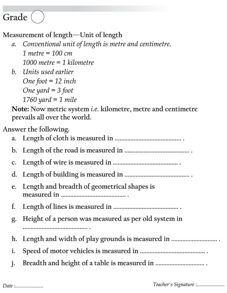 Measurement of length—Unit of length